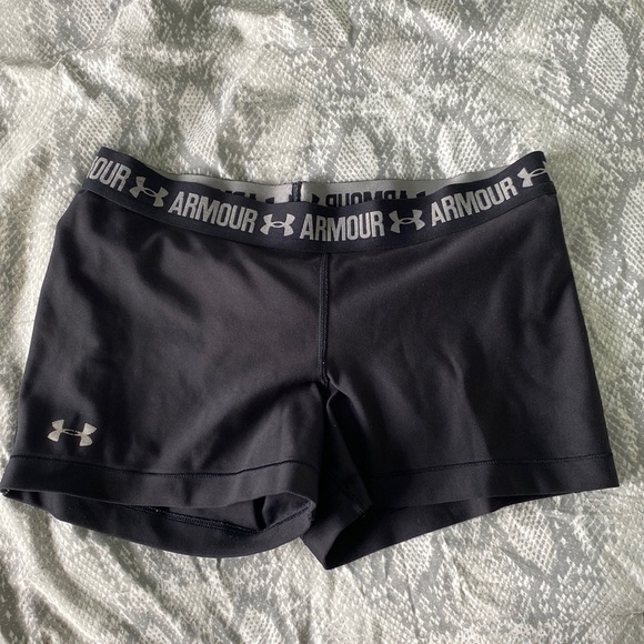 Under Armour Black Spandex Size Large - Picture 1 of 2